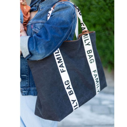 Torba Family Bag Signature czarna Childhome