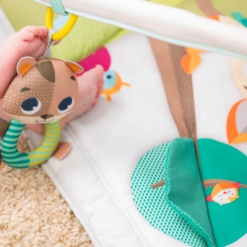 Mata edukacyjna z pałąkami Leśna Kraina Tiny Love