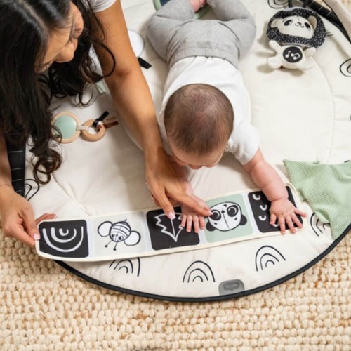 Mata edukacyjna czarno biała Decor Tiny Love