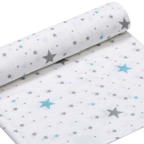 Otulacz muślin stars Pink No More