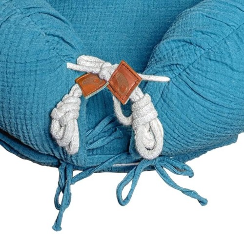 Kokon Newborn Nest muślin Emerald Hi Little One