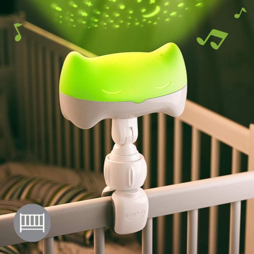 Projektor i lampka nocna 3w1 Hooty Benbat