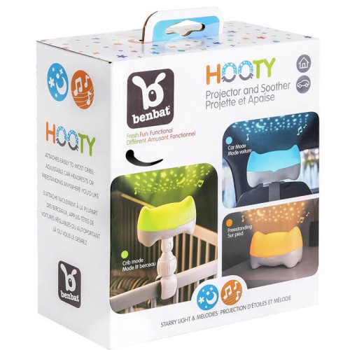 Projektor i lampka nocna 3w1 Hooty Benbat