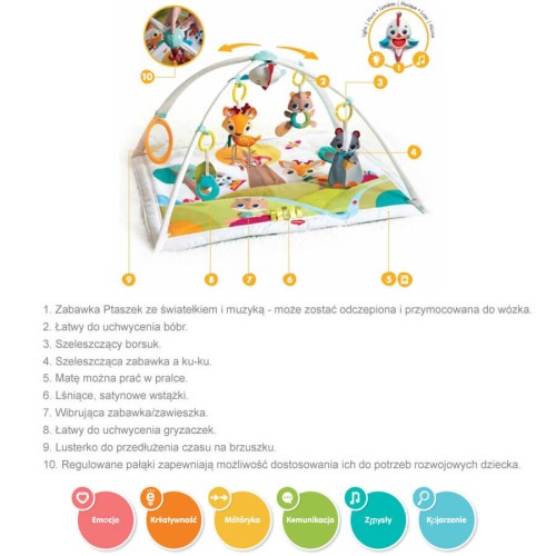 Mata edukacyjna Leśna Kraina Tiny Love