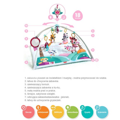 Mata edukacyjna Świat Księżniczki Tiny Love