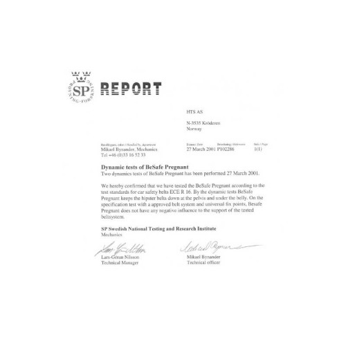 Adapter iZi Fix do pasów bezpieczeństwa dla kobiet w ciąży BeSafe