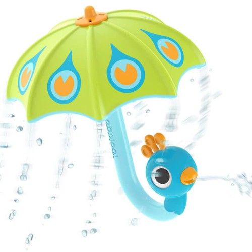Zabawka do kąpieli deszczowa parasolka paw green Yookidoo