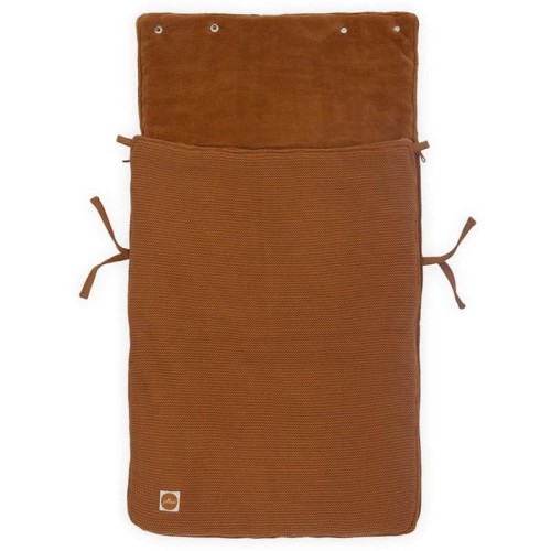 Śpiworek do wózka i fotelika BLISS KNIT Caramel Jollein