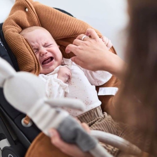 Śpiworek do wózka i fotelika BLISS KNIT Caramel Jollein