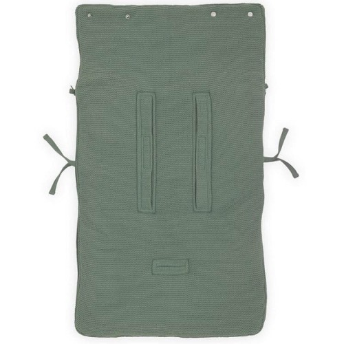 Śpiworek do fotelika i wózka BLISS KNIT Ash Green Jollein