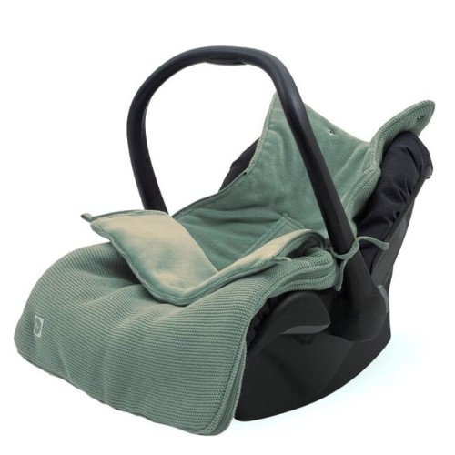Śpiworek do fotelika i wózka BLISS KNIT Ash Green Jollein