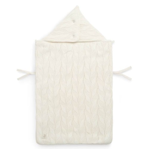 Śpiworek do fotelika i wózka SPRING KNIT Ivory Jollein
