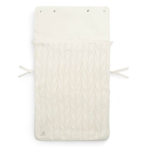 Śpiworek do fotelika i wózka SPRING KNIT Ivory Jollein