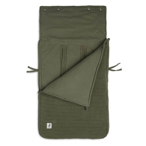 Śpiworek do fotelika i wózka PURE KNIT Leaf Green Jollein