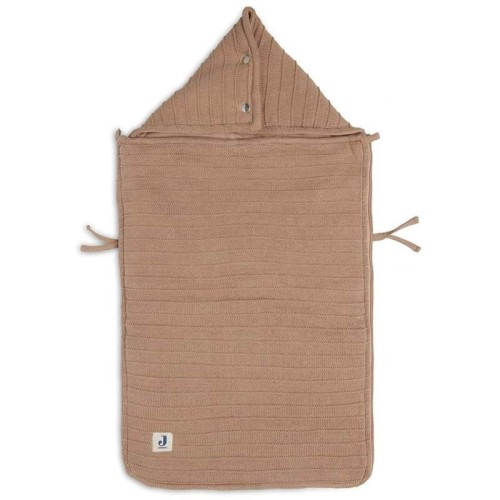 Śpiworek do fotelika i wózka PURE KNIT Biscuit Jollein