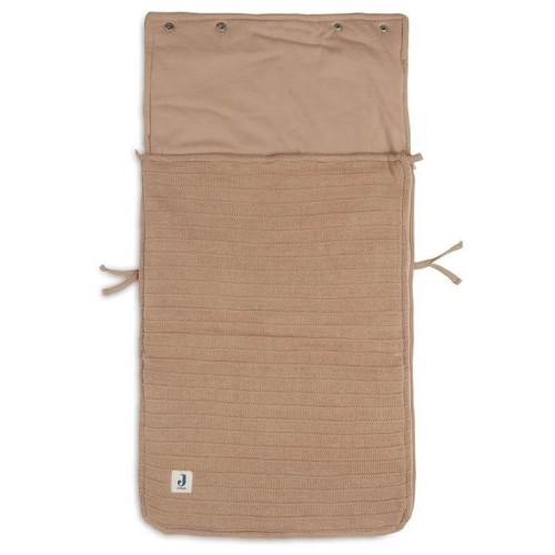 Śpiworek do fotelika i wózka PURE KNIT Biscuit Jollein