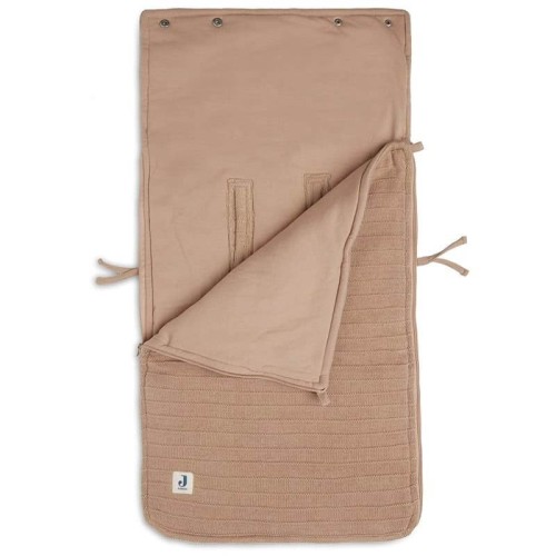 Śpiworek do fotelika i wózka PURE KNIT Biscuit Jollein