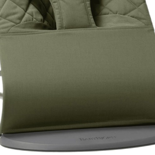 Leżaczek Bliss Woven ciemnozielony BabyBjorn