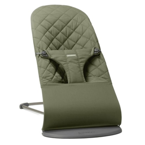 Leżaczek Bliss Woven ciemnozielony BabyBjorn