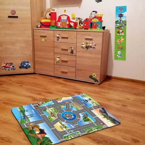 Dywan dla dziecka Psi patrol miasta 100x150 Nickelodeon