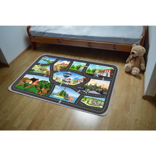 Dywan dla dziecka Psi patrol podróże 100x150 Nickelodeon