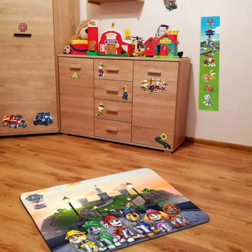 Dywan dla dziecka Psi patrol zamek 100x150 Nickelodeon