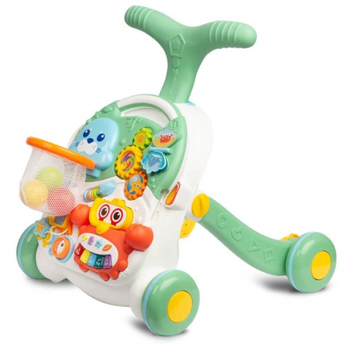 Pchacz i stolik 2w1 Spark green ToyZ