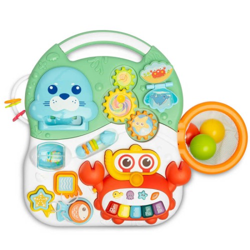 Pchacz i stolik 2w1 Spark green ToyZ