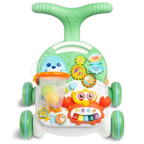Pchacz i stolik 2w1 Spark green ToyZ