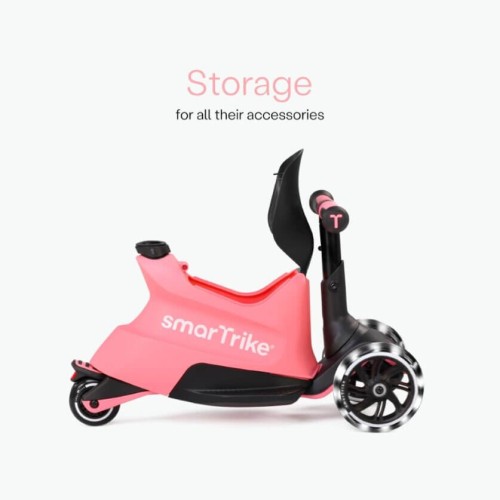 Hulajnoga-jeźdźik 4w1 Xtend Scooter Salmon Pink smarTrike