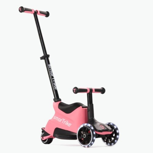 Hulajnoga-jeźdźik 4w1 Xtend Scooter Salmon Pink smarTrike