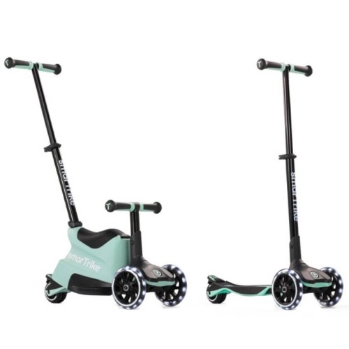 Hulajnoga-jeźdźik 4w1 Xtend Scooter Soft Green smarTrike