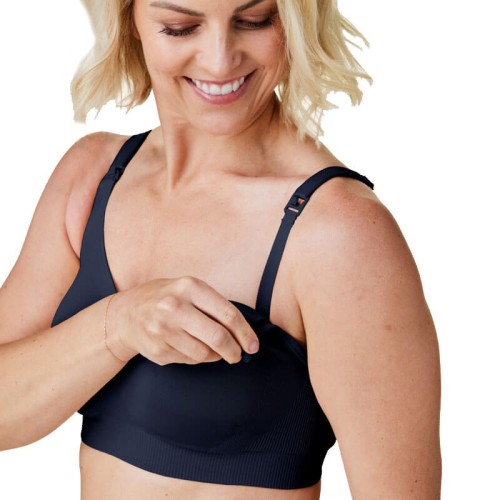 Biustonosz do karmienia Silk Seamless navy Bravado