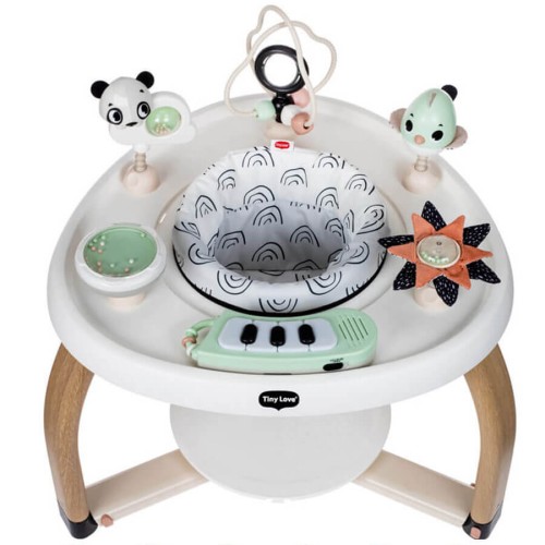 Stoliczek centrum aktywności 5w1 Decor czarno biały Tiny Love