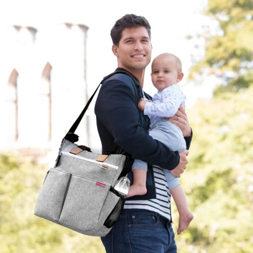 Torba duo signature grey melange Skip Hop