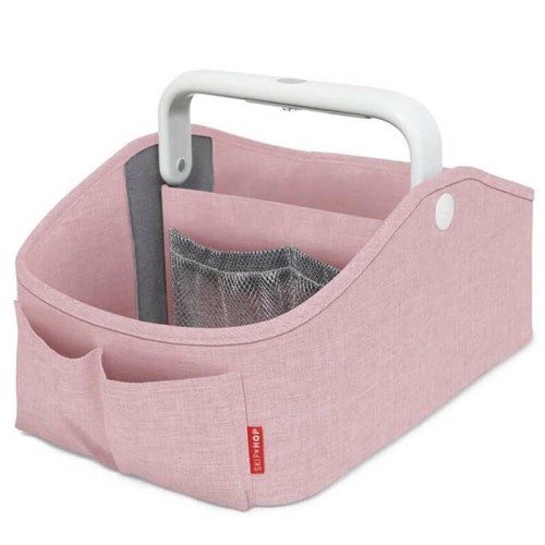 Organizer na pieluszki z lampką Heather pink Skip Hop