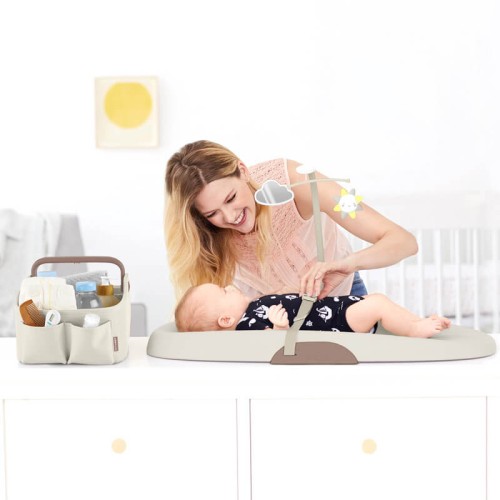 Organizer na pieluszki z lampką Heather oat Skip Hop