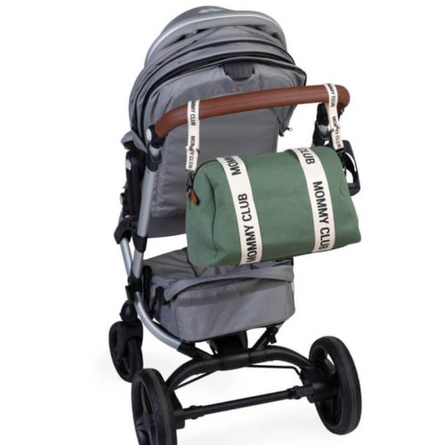 Torba dla mamy do wózka Mommy Club Signature Green Childhome