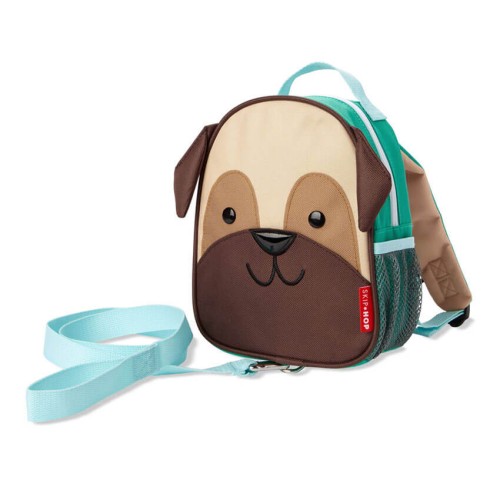 Plecak ze smyczą mops ZOO mini Skip Hop