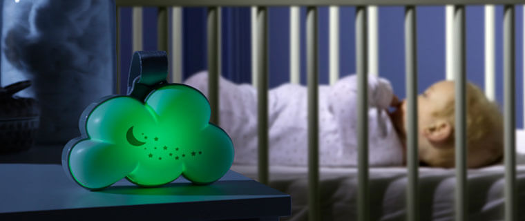 Lampka nocna z pozytywką 